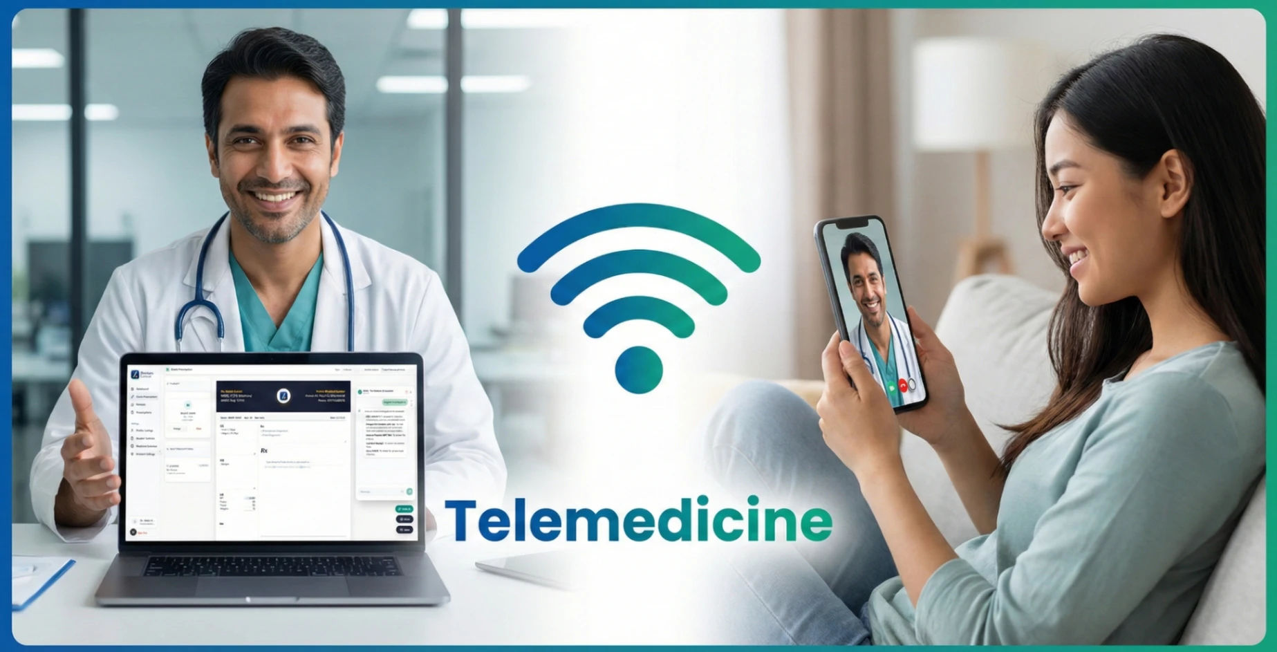 One-Click Telemedicine: Send Professional Prescriptions via Email