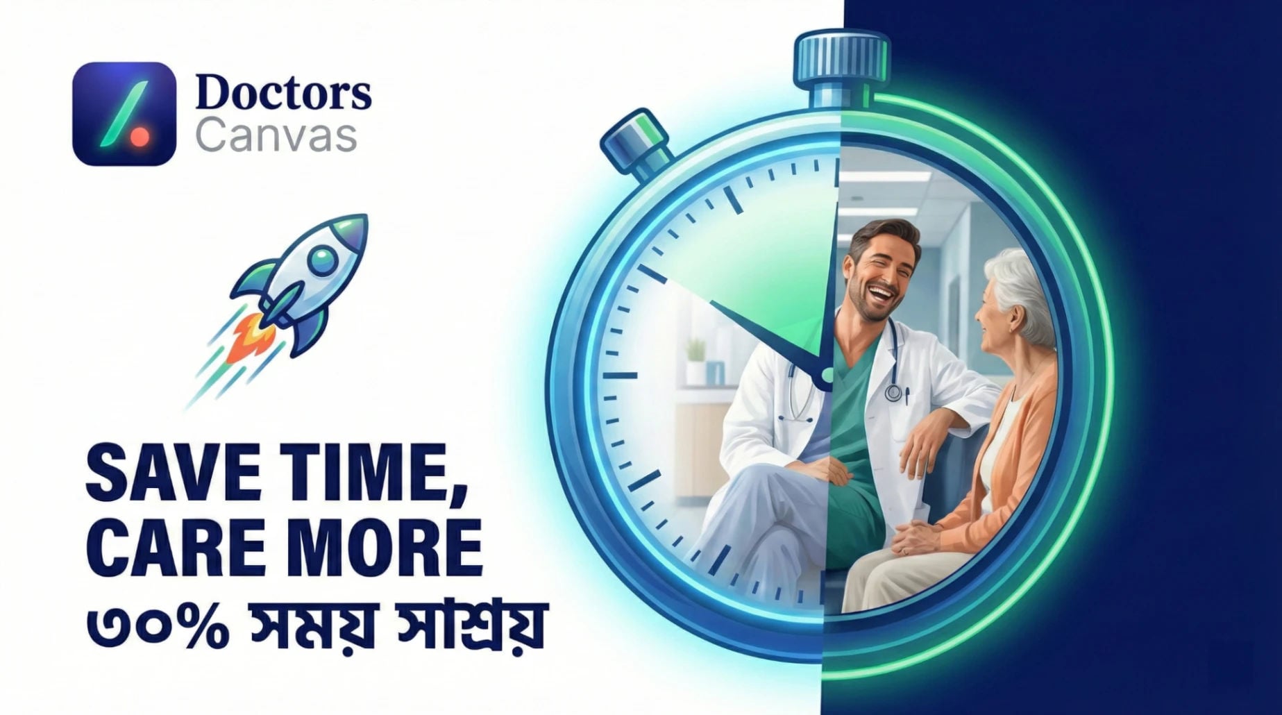 Doctors Canvas: The "30-Second Prescription" Solution for Busy Doctors