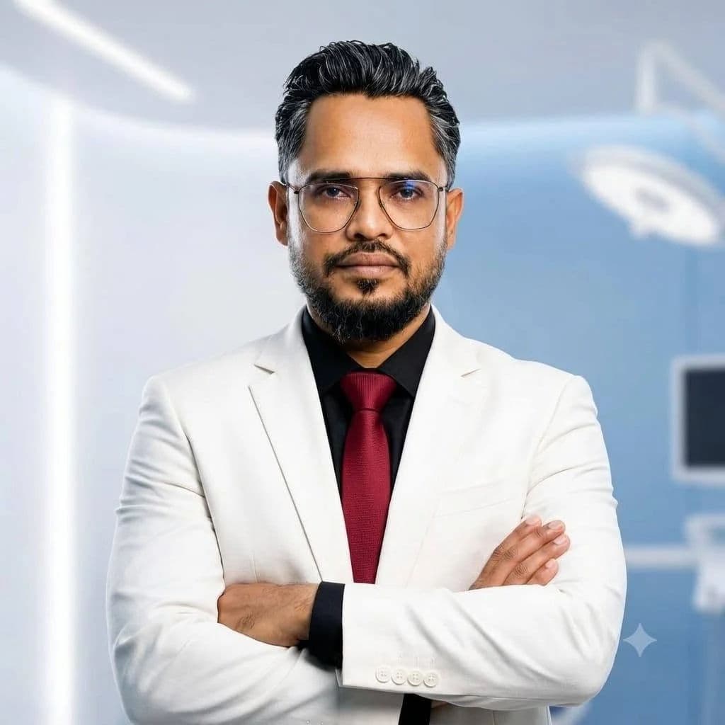 Portrait of Dr. Masfik Ahmad, Plastic Surgery